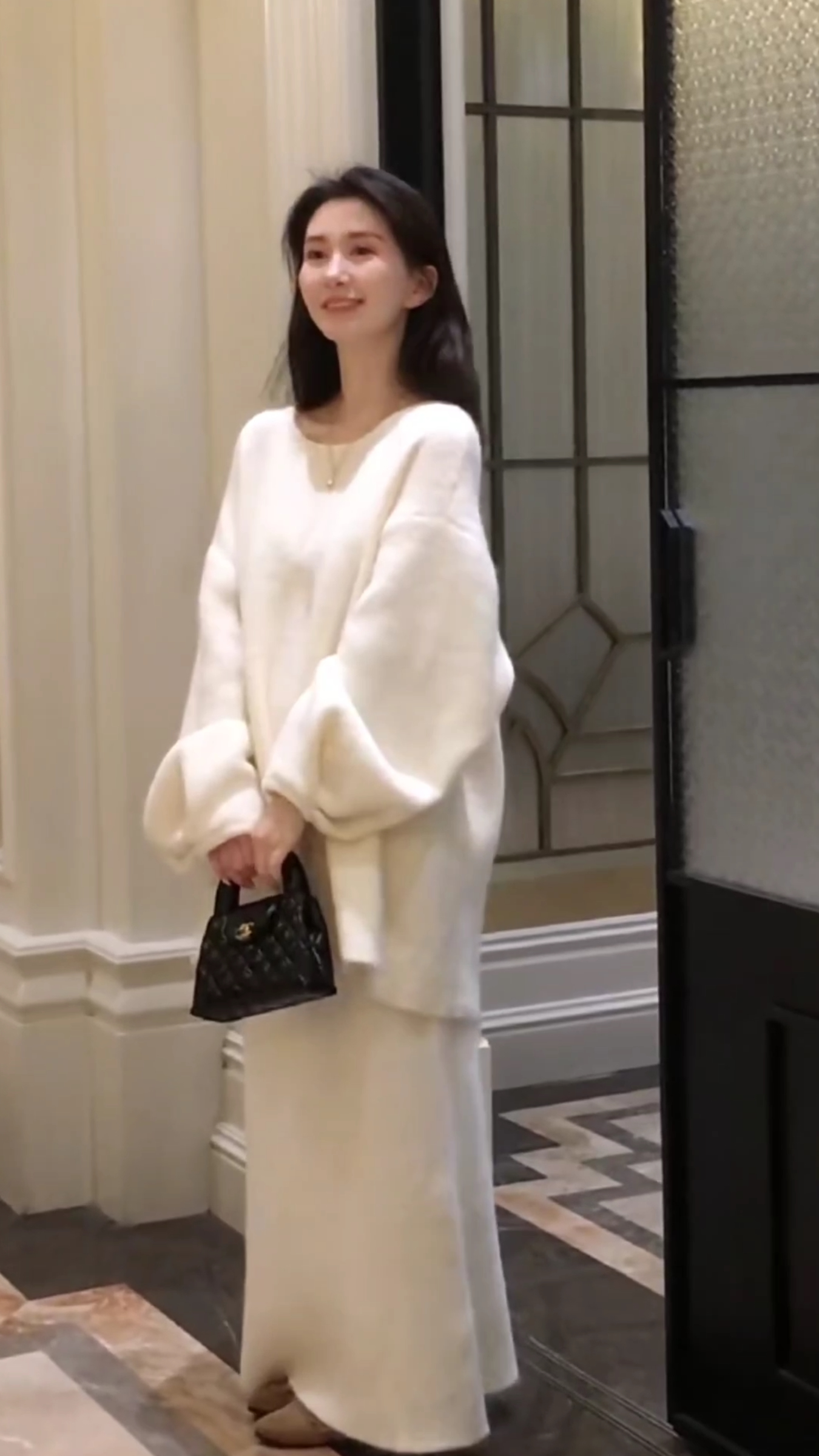 2025 Autumn Knit Sweater and Skirt Set for Women - Image 3