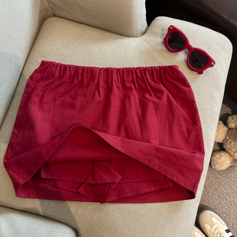 Korean Style High Waist A-Line Mini Skirt for Women - Style a01765 - Image 4