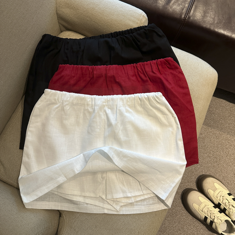 Korean Style High Waist A-Line Mini Skirt for Women - Style a01765